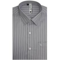 Stripes Gray Shirt : Slim