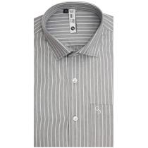 Stripes Gray Shirt : Slim
