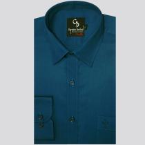 Plain Blue Shirt : Business