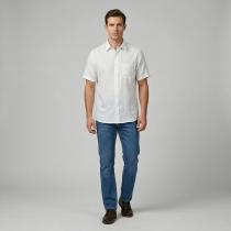 Plain White Shirt : Business