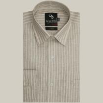 Stripes Fawn Shirt : Business