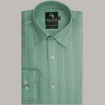 Stripes Green Shirt : Business