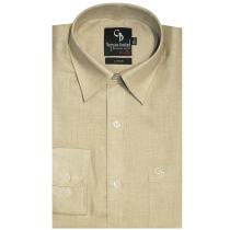Plain Fawn Shirt : Business