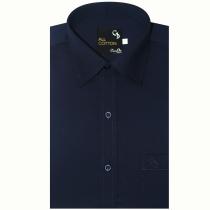 Plain Navy Blue Shirt : Business