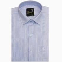 Stripes Light Blue Shirt : Business