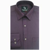 Stripes Purple Shirt : Business