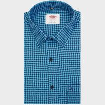 Checks Blue Shirt : Ditto