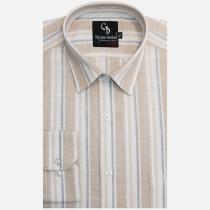 Stripes Fawn Shirt : Business