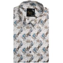 Print Gray Shirt : Party