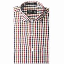Checks Maroon Shirt : Business