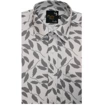 Print Gray Shirt : 