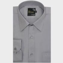 Plain Gray Shirt : Business