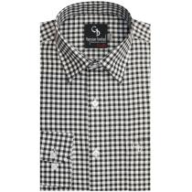 Checks Black Shirt : Business