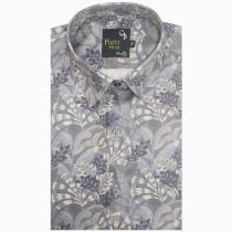 Print Gray Shirt : Party