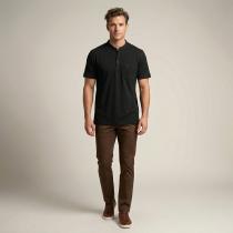 Plain Black T-shirt : Regular