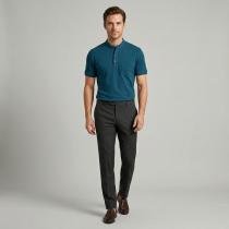 Plain Dark Blue Shirt : Regular