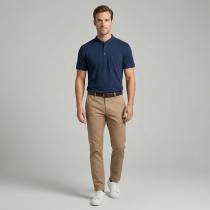 Plain Navy Blue Shirt : Regular