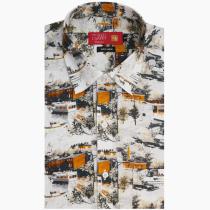 Print Yellow Shirt : 