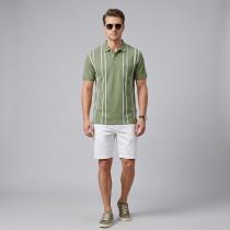 Stripes Green T-shirt : Regular
