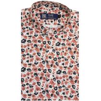 Print Rust Shirt : Party