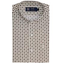 Print Cream Shirt : Party