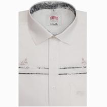 Embroidered White Shirt : Ditto
