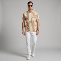 Print Brown Shirt : Regular