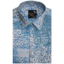 Print Gray Shirt : Party