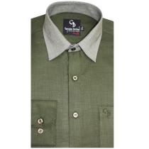 Plain Dark Gray Shirt : Business