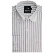 Stripes Gray Shirt : Business