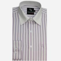 Stripes Mauve Shirt : Business
