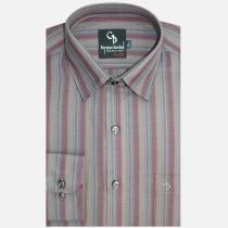 Stripes Brown Shirt : Business
