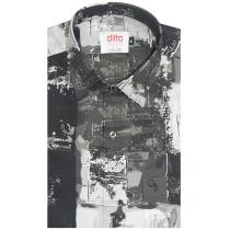 Print Gray Shirt : Ditto