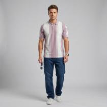 Stripes Mauve T-shirt : Regular