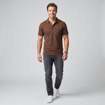 Selfdesign Brown Shirt : 