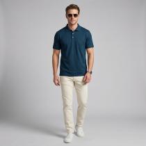 Selfdesign Dark Blue Shirt : Regular