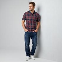 Checks Maroon T-shirt : Regular