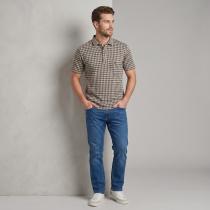 Print Brown T-shirt : Regular