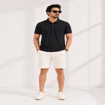 Plain Black Shirt : Regular