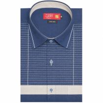 Combination Navy Blue Shirt : Ditto