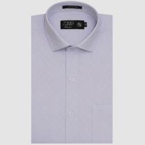 Self Design Blue Shirt : Business