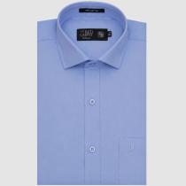 Plain Blue Shirt : Business