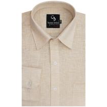 Checks Fawn Shirt : Business