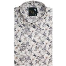 Print Gray Shirt : Party