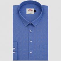 Print Blue Shirt : Ditto