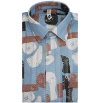 Print Fawn Shirt : 