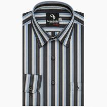 Stripes Blue Shirt : Business