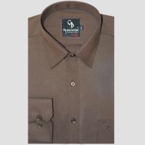 Plain Brown Shirt : Business