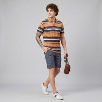 Stripes Mustard T-shirt : Regular