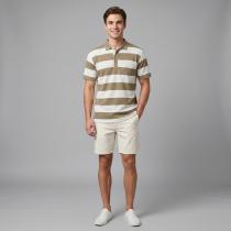 Stripes Fawn T-shirt : Regular
